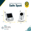Babá Eletrônica Safe Spot Safety 1st White