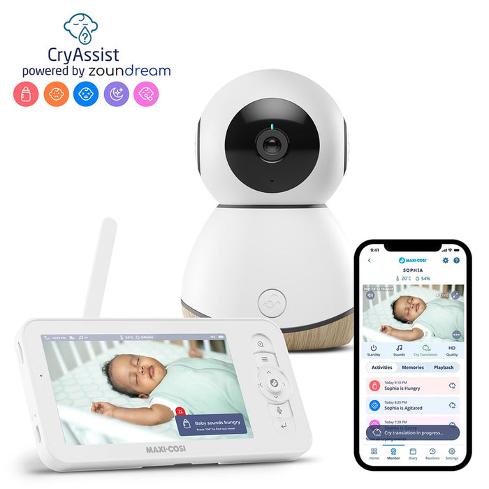 
    Babá Eletrônica See Pro Com Monitor Linha Conectada - Maxi Cosi - Maxi-Cosi Babytunes
  
