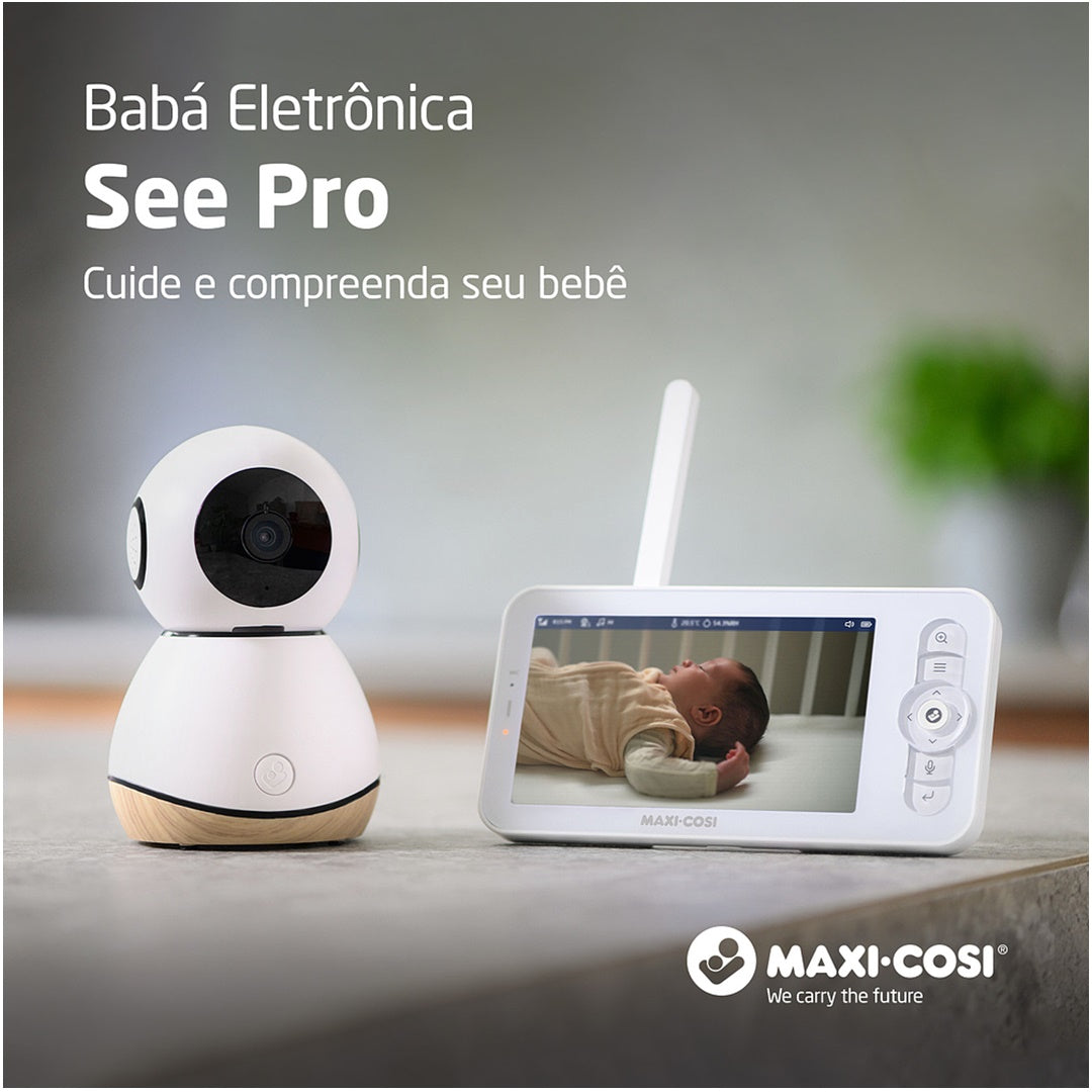Babá Eletrônica See Pro Com Monitor Linha Conectada - Maxi Cosi - Maxi-Cosi Babytunes