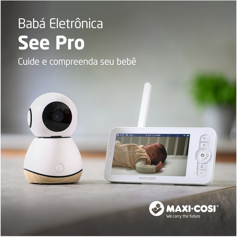 Babá Eletrônica See Pro Com Monitor Linha Conectada - Maxi Cosi - Maxi-Cosi Babytunes by Vanessa