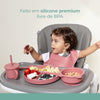 Babador De Silicone Infanti Piccolo Terracota