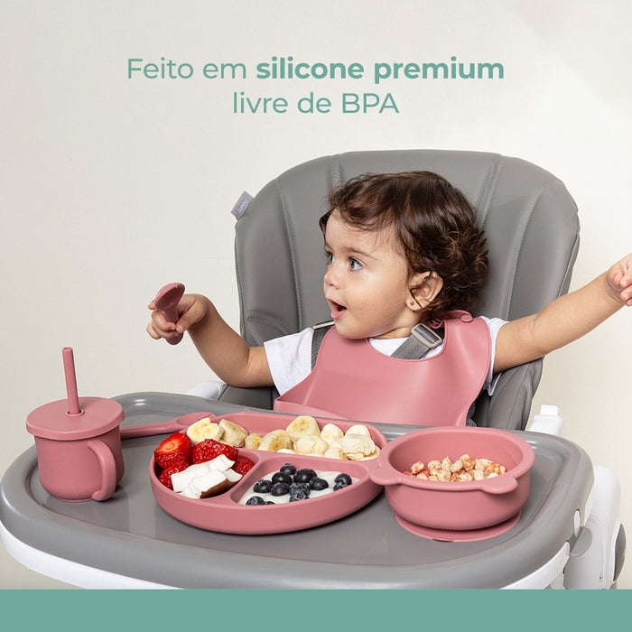 
    Babador De Silicone Infanti Piccolo Terracota
  