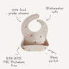 Babador De Silicone Infantil Mushie Rocket Ship