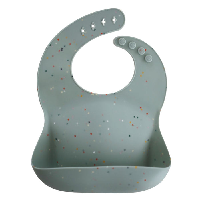 
    Babador De Silicone Infantil Mushie Verde Topazzio - BR - Mushie Babytunes
  