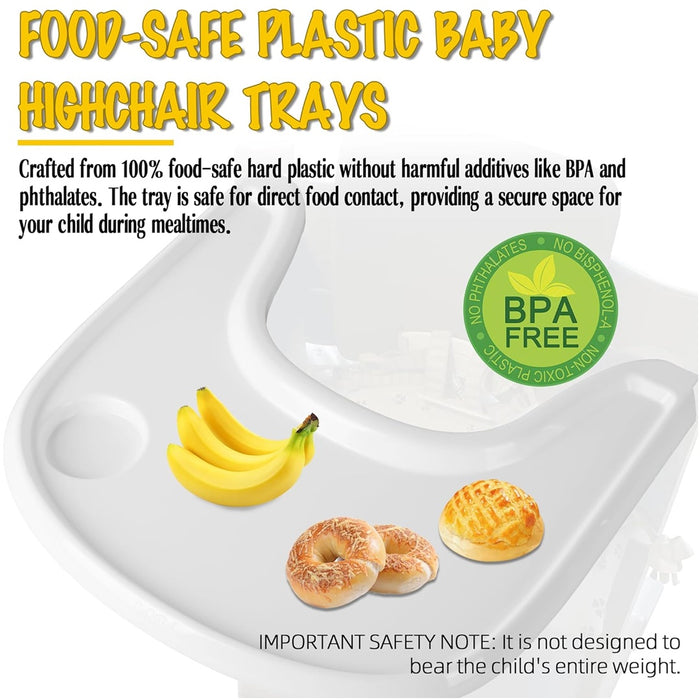 
    Bandeja Tripp Trapp Branca Compatível com Stokke - LuQiBabe Babytunes
  