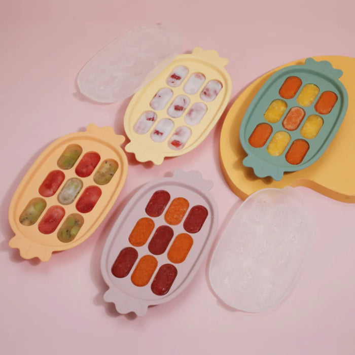 
    Bandeja de Silicone Para Congelar Alimento Infantil Haakaa Blush
  