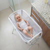 Banheira Dobrável Infantil Safety 1st Nami com Suporte e Redutor White
