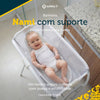 Banheira Dobrável Infantil Safety 1st Nami com Suporte e Redutor White