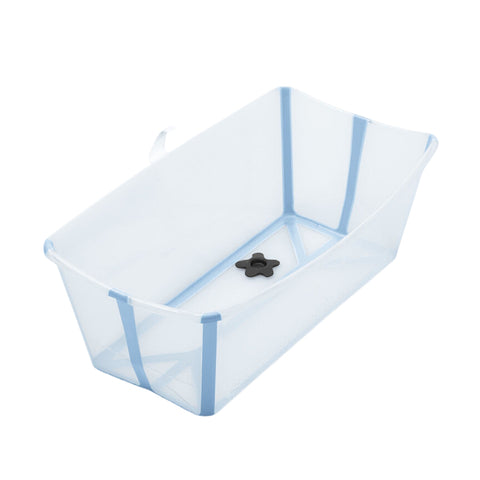 Banheira Flexível Stokke Transparente Oceano Azul