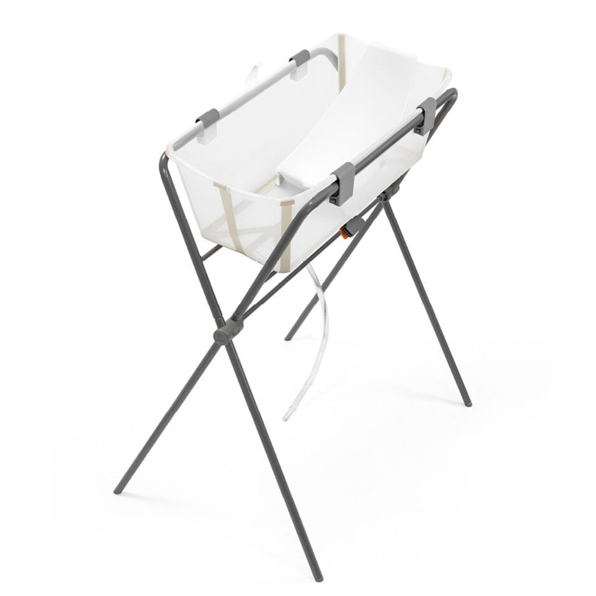 Banheira Flexível Stokke Transparente Areia Bege - Stokke Babytunes