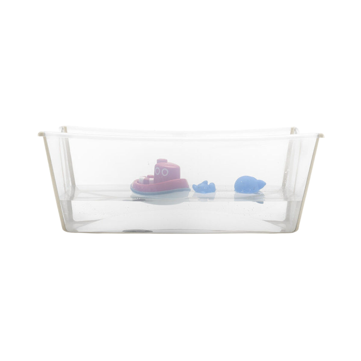 Banheira Flexível Stokke Transparente Areia Bege - Stokke Babytunes