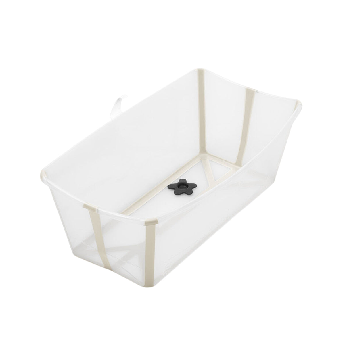 Banheira Flexível Stokke Transparente Areia Bege - Stokke Babytunes