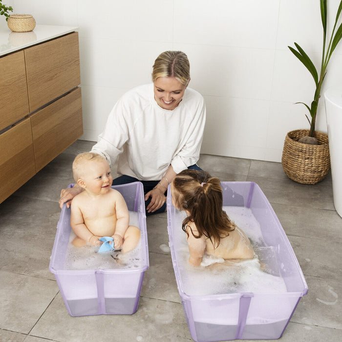 
    Banheira Flexível Stokke Transparente Lavanda - Stokke Babytunes
  