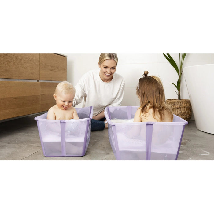 
    Banheira Flexível Stokke Transparente Lavanda - Stokke Babytunes
  