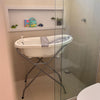 Banheira Fontana Duo Infanti Branco e Cinza