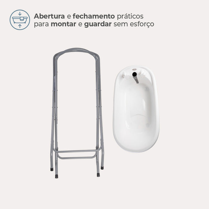 
    Banheira Fontana Duo Infanti Branco e Cinza - Infanti Babytunes
  