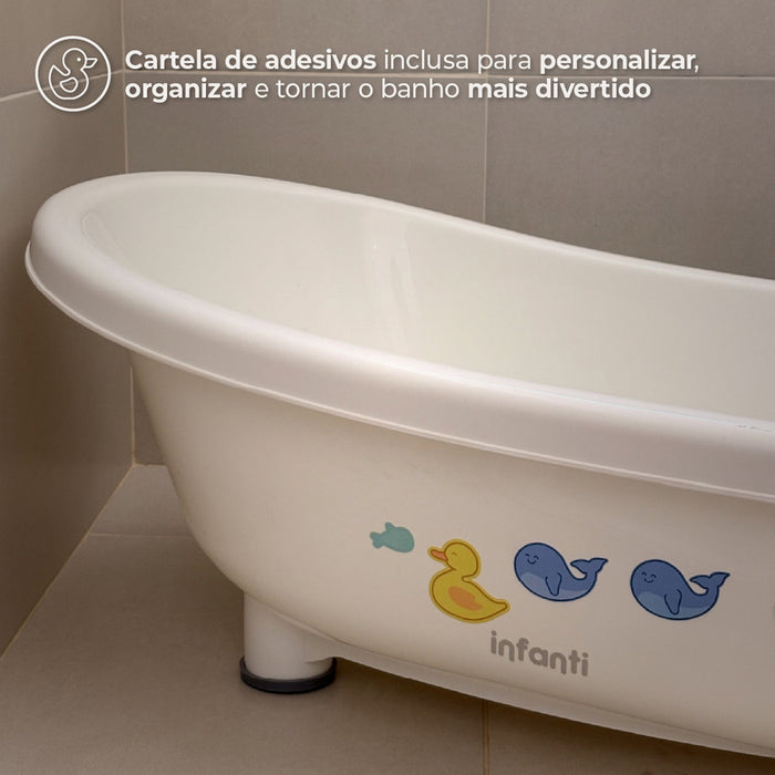 
    Banheira Fontana Duo Infanti Branco e Cinza - Infanti Babytunes
  