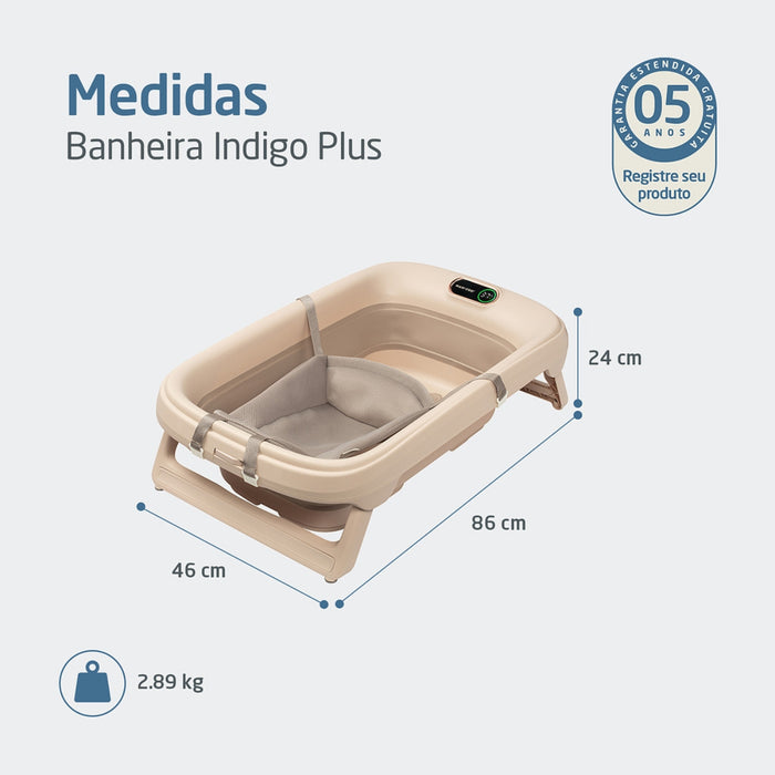 
    Banheira Infantil Dobrável Maxi-Cosi Indigo Plus Muted Terra
  