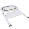 Banheira Sicília Duo com Suporte Infanti Branco e Cinza