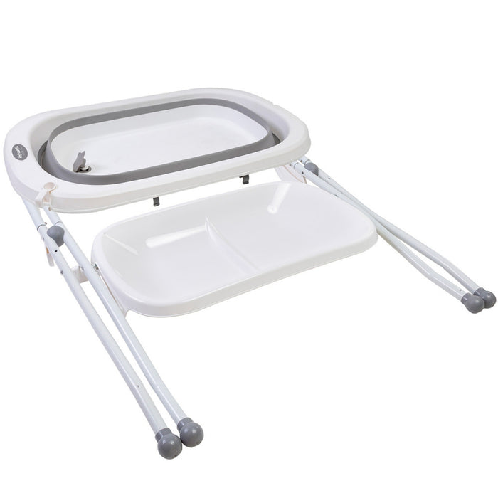 
    Banheira Sicília Duo com Suporte Infanti Branco e Cinza
  