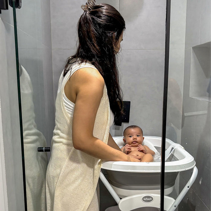 
    Banheira Sicília Duo com Suporte Infanti Branco e Cinza
  