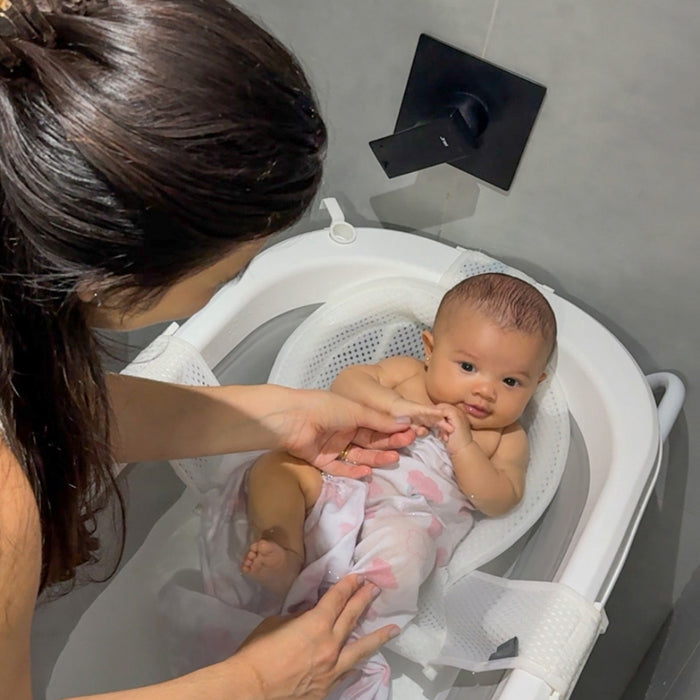 
    Banheira Sicília Duo com Suporte Infanti Branco e Cinza
  