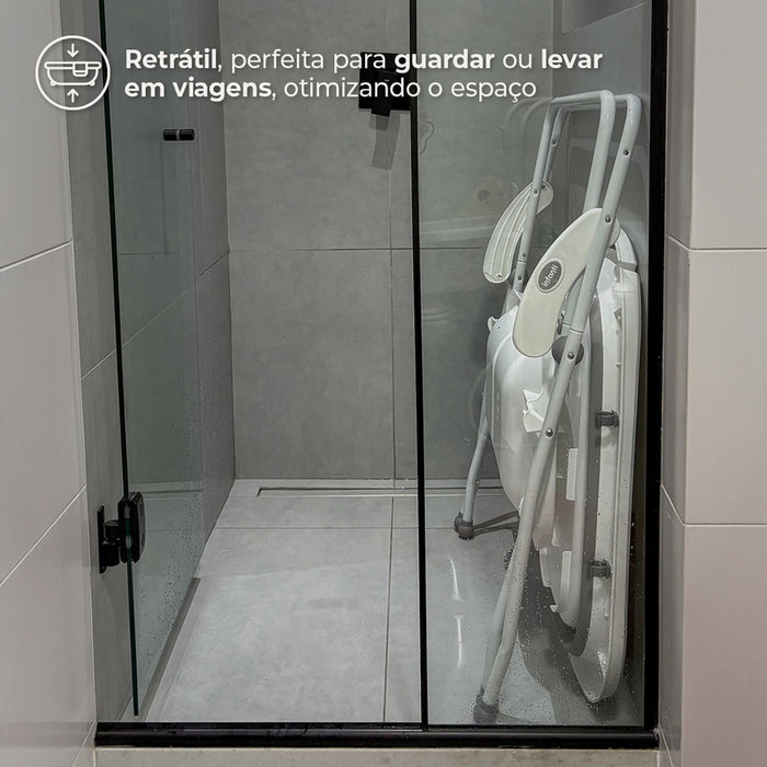 
    Banheira Sicília Duo com Suporte Infanti Branco e Cinza
  