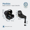 Bebê Conforto Maxi-Cosi CabrioFix com Base ISOFIX Essential Black