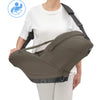 Bebê Conforto Coral Slide Pro + Base Slide Pro Maxi Cosi Oak Truffle