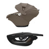 Bebê Conforto Coral Slide Pro + Base Slide Pro Maxi Cosi Oak Truffle