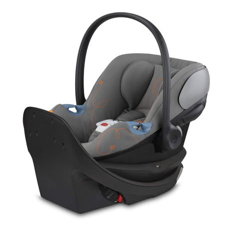 Bebê Conforto Cybex Aton G Swivel Com SensorSafe Lava Grey