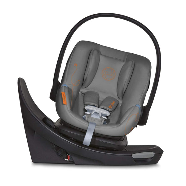 Bebê Conforto Cybex Aton G Swivel Com SensorSafe Lava Grey