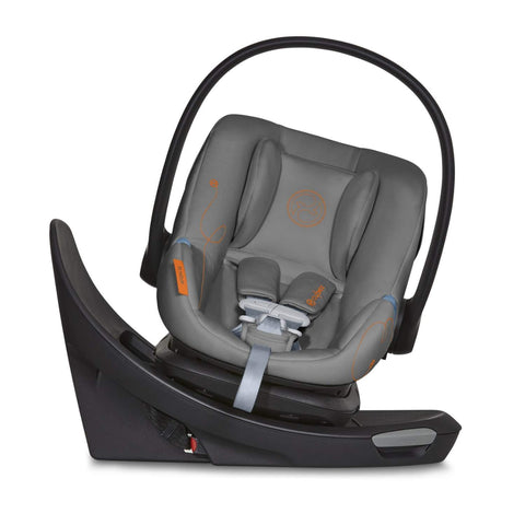Bebê Conforto Cybex Aton G Swivel Com SensorSafe Lava Grey