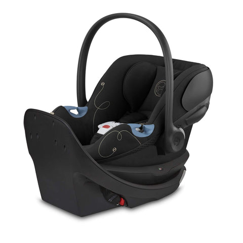 Bebê Conforto Cybex Aton G Swivel Com SensorSafe Moon Black