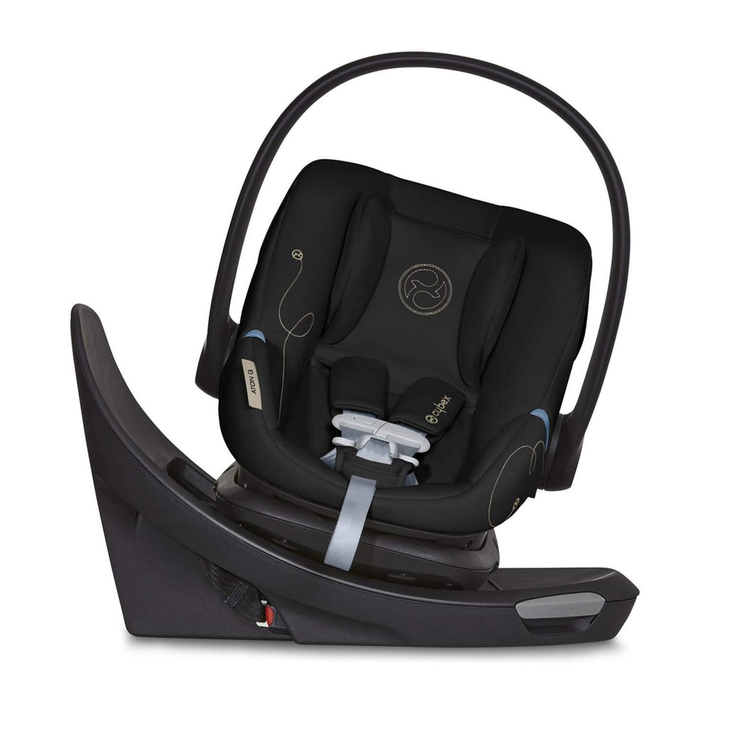 Bebê Conforto Cybex Aton G Swivel Com SensorSafe Moon Black – Babytunes