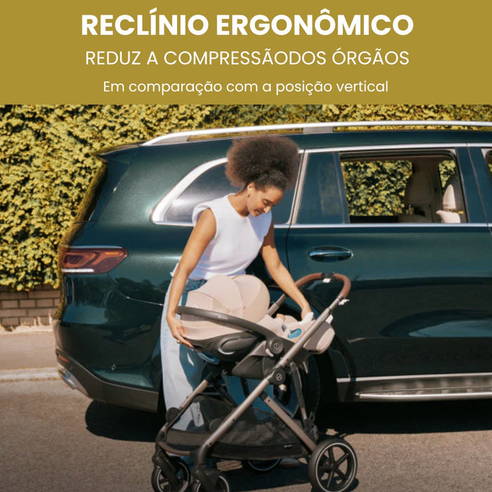 
    Bebê Conforto Cybex Cloud G Pro com Base Load Leg Stone Grey
  