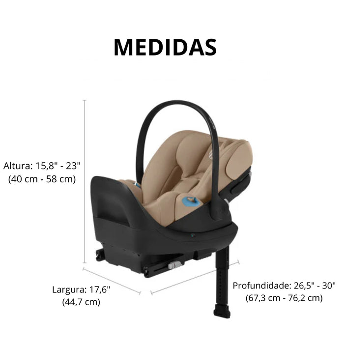 
    Bebê Conforto Cybex Cloud G Pro com Base Load Leg Almond Beige
  