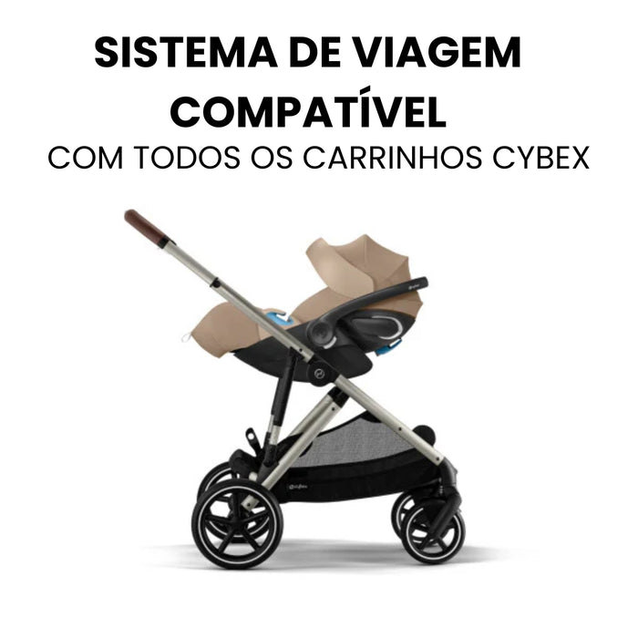 
    Bebê Conforto Cybex Cloud G Pro com Base Load Leg Almond Beige
  