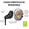 Bebê Conforto Cybex Cloud G Pro com Base Load Leg Almond Beige