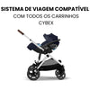 Bebê Conforto Cybex Cloud G Pro com Base Load Leg Ocean Blue