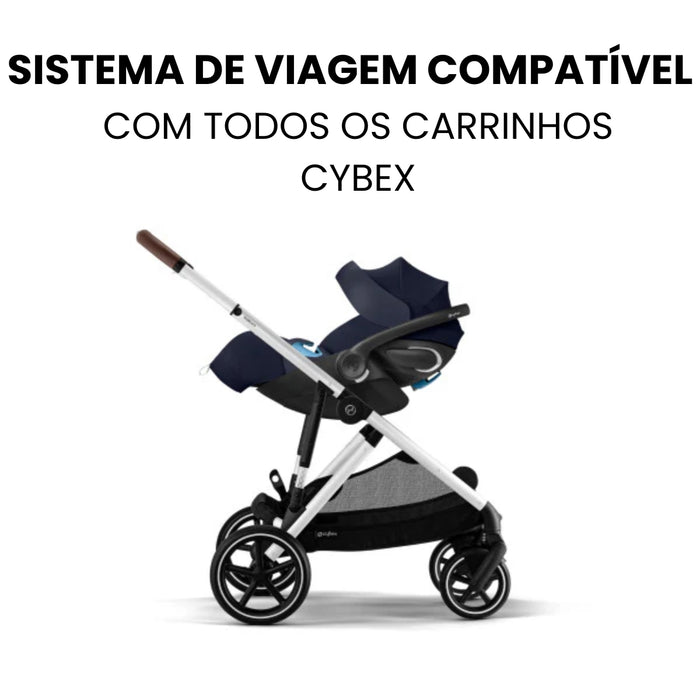 
    Bebê Conforto Cybex Cloud G Pro com Base Load Leg Ocean Blue
  