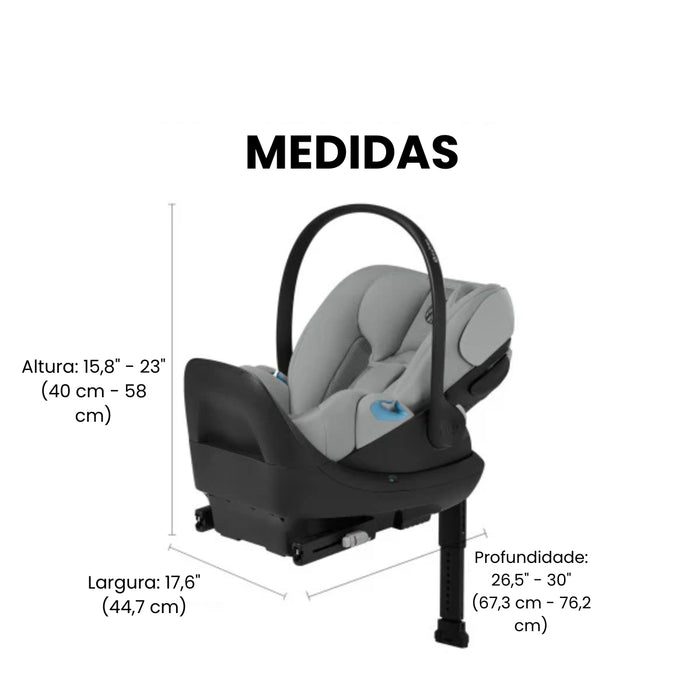 
    Bebê Conforto Cybex Cloud G Pro com Base Load Leg Stone Grey
  