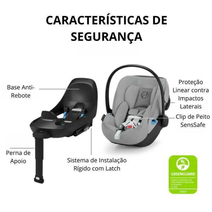 
    Bebê Conforto Cybex Cloud G Pro com Base Load Leg Stone Grey
  