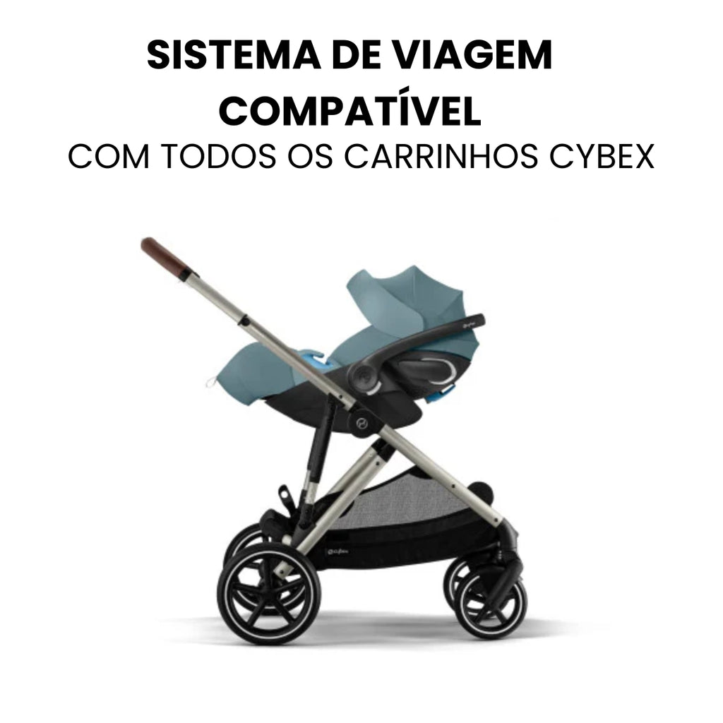 carrinhos cybex Bebê Conforto Cybex Cloud G Pro com Base Load Leg Stormy Blue – Babytunes