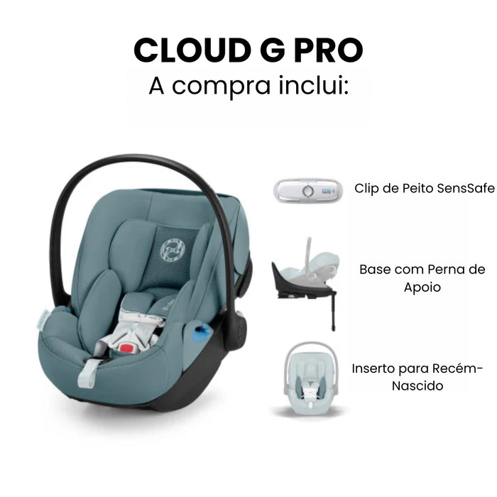 
    Bebê Conforto Cybex Cloud G Pro com Base Load Leg Stormy Blue
  