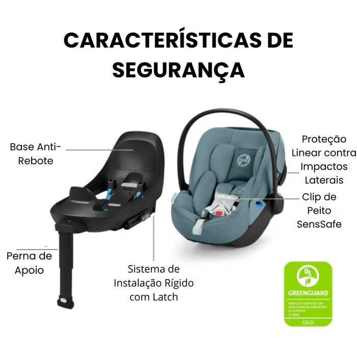 
    Bebê Conforto Cybex Cloud G Pro com Base Load Leg Stormy Blue
  