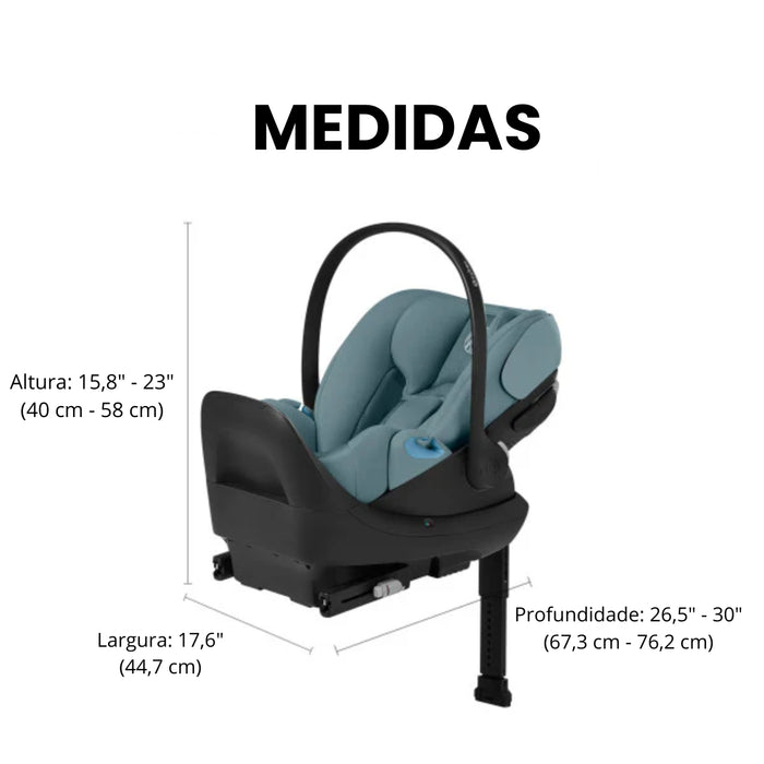 
    Bebê Conforto Cybex Cloud G Pro com Base Load Leg Stormy Blue
  