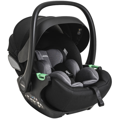Bebê Conforto Kiddo Yuba com Base Isofix Preto - Kiddo Babytunes