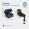 Bebê Conforto Maxi-Cosi CabrioFix com Base ISOFIX Twillic Graphite