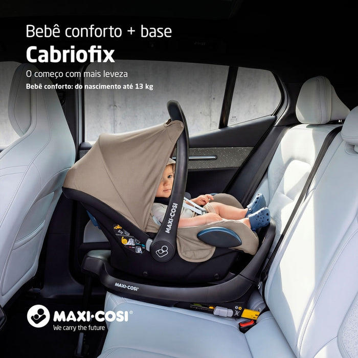 
    Bebê Conforto Maxi-Cosi CabrioFix com Base ISOFIX Twillic Truffle
  